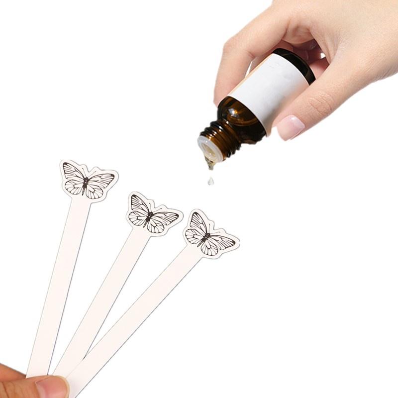 Perfume Fragrance Essential Oil - 100 pièces de bandelettes de test