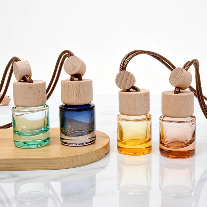 Perfume Fragrance Essential Oil - Mini diffuseur d'huiles essentielles rond, flacon