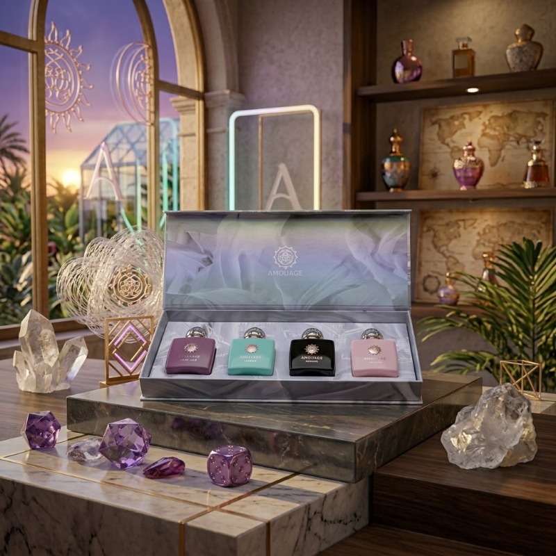 Coffret cadeau de parfum AMOUA - Perfume Fragrance Gift Set avis et prix