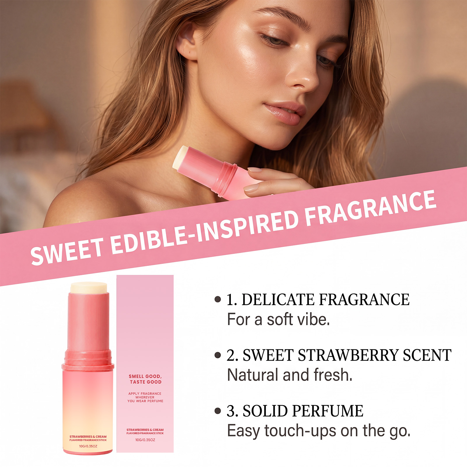 Baume solide parfumé à la frai - Perfume Light Fragrance avis et prix