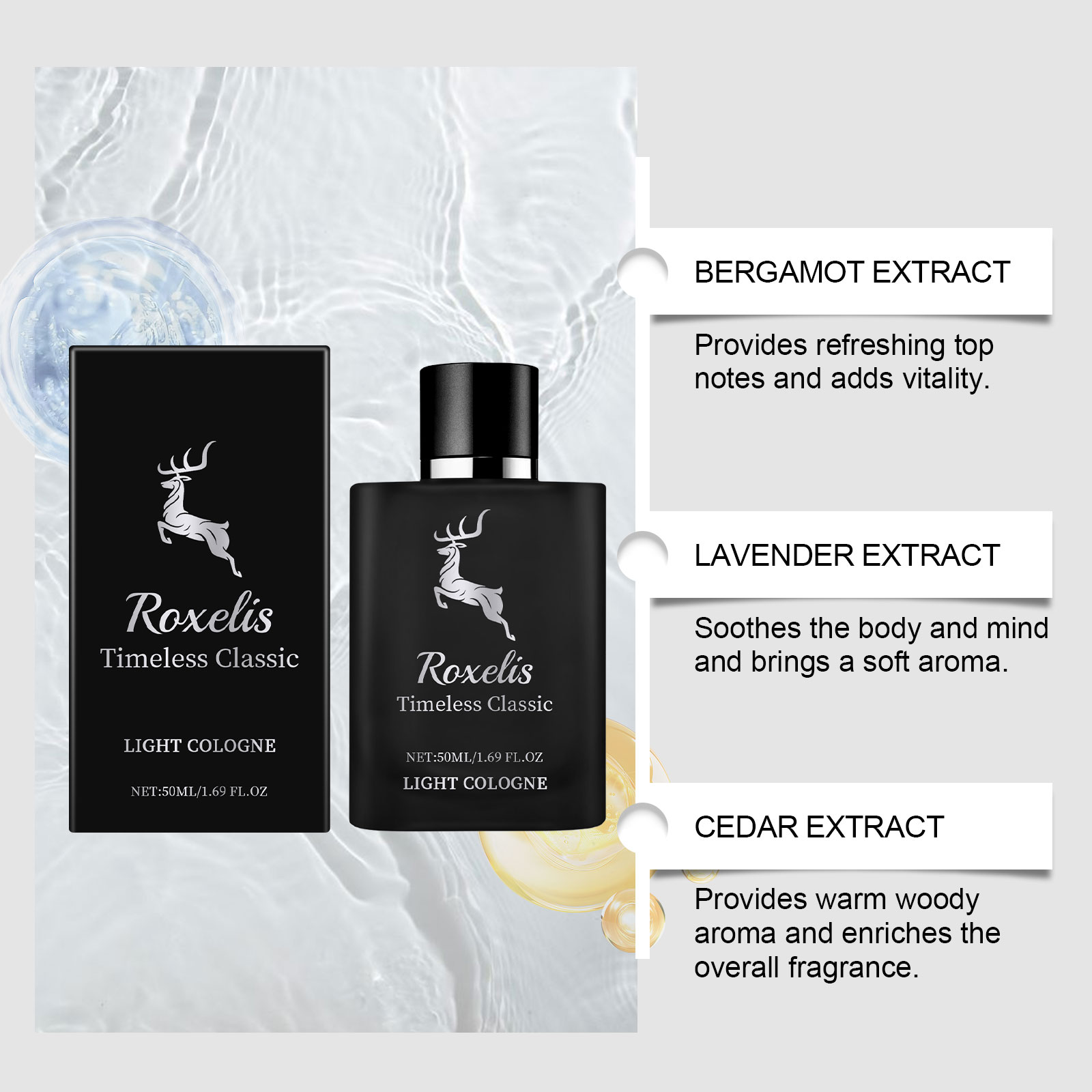 Charm Classic Cologne pour hom - Fragrance Cologne And Perfume avis et prix