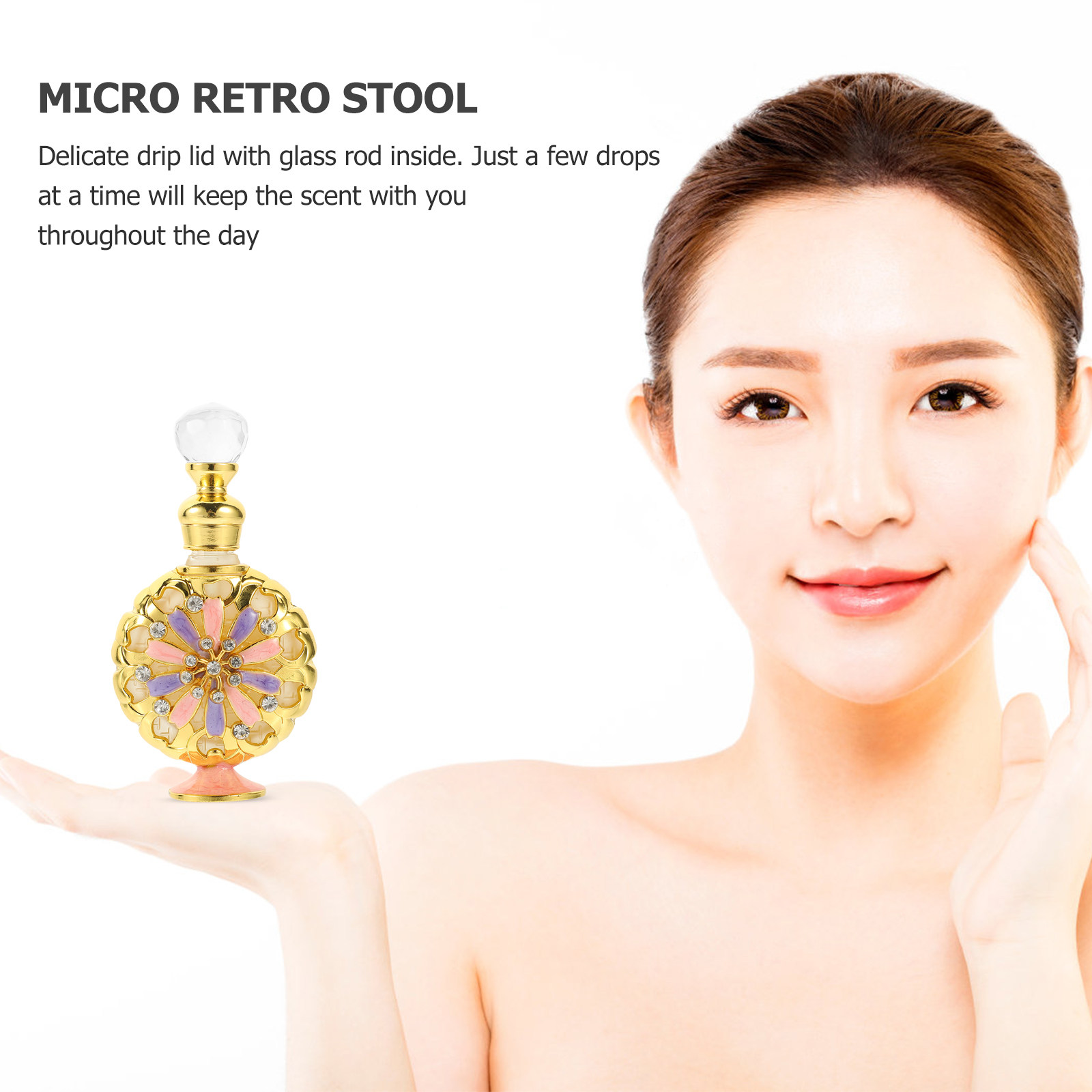 Flacon de parfum vide en verre - Perfume Fragrance Essential Oil avis et prix